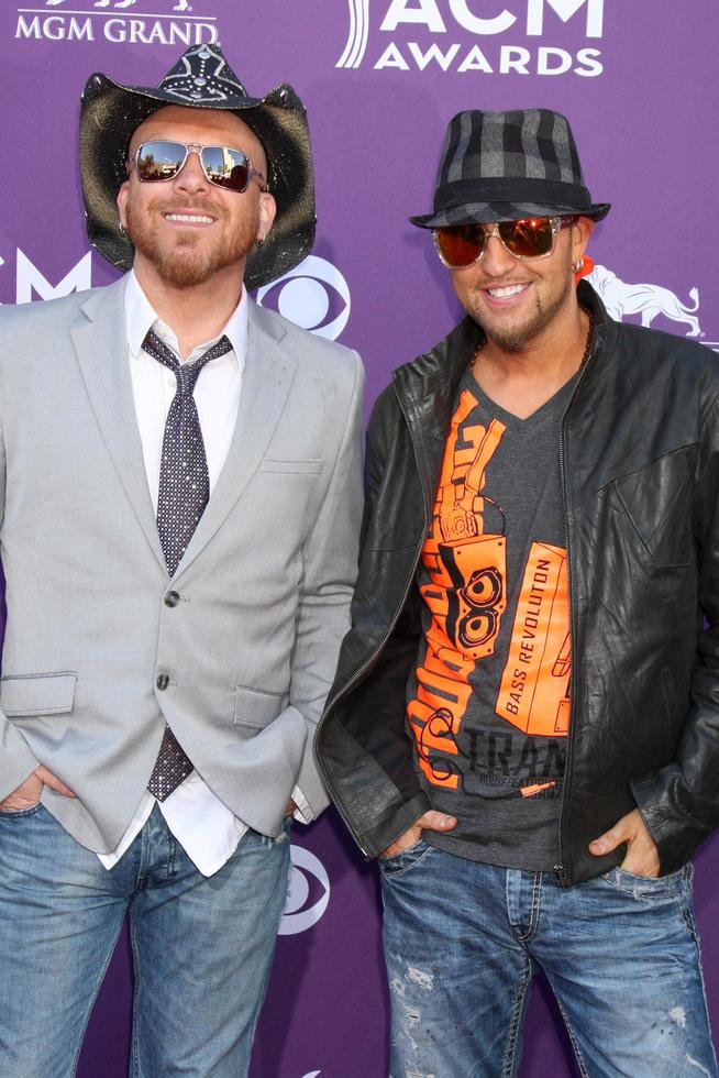 LOS ANGELES - APR 1 - Chris Lucas, Preston Brust at the 47th Annual Academy Of Country Music Awards at the MGM Garden Arena on April 1, 2012 in Las Vegas, NV photo