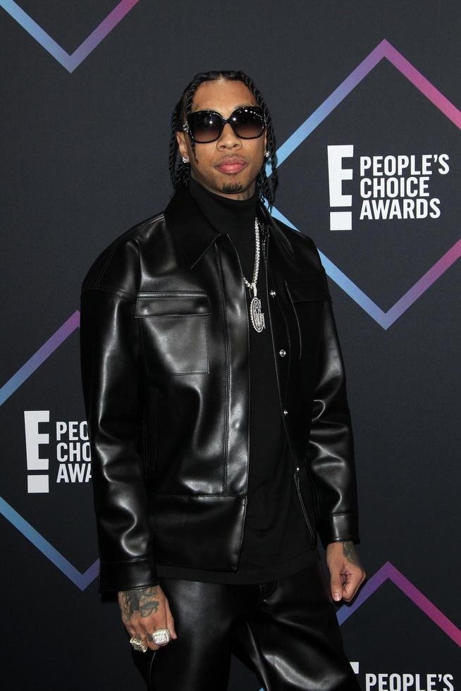 LOS ANGELES - NOV 11 - Tyga at the People s Choice Awards 2018 at the Barker Hanger on November 11, 2018 in Santa Monica, CA photo