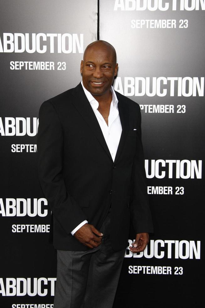 LOS ANGELES - SEP 15 - John Singleton arriving at the Abduction Premiere at Grauman s Chinese Theater on September 15, 2011 in Los Angeles, CA photo