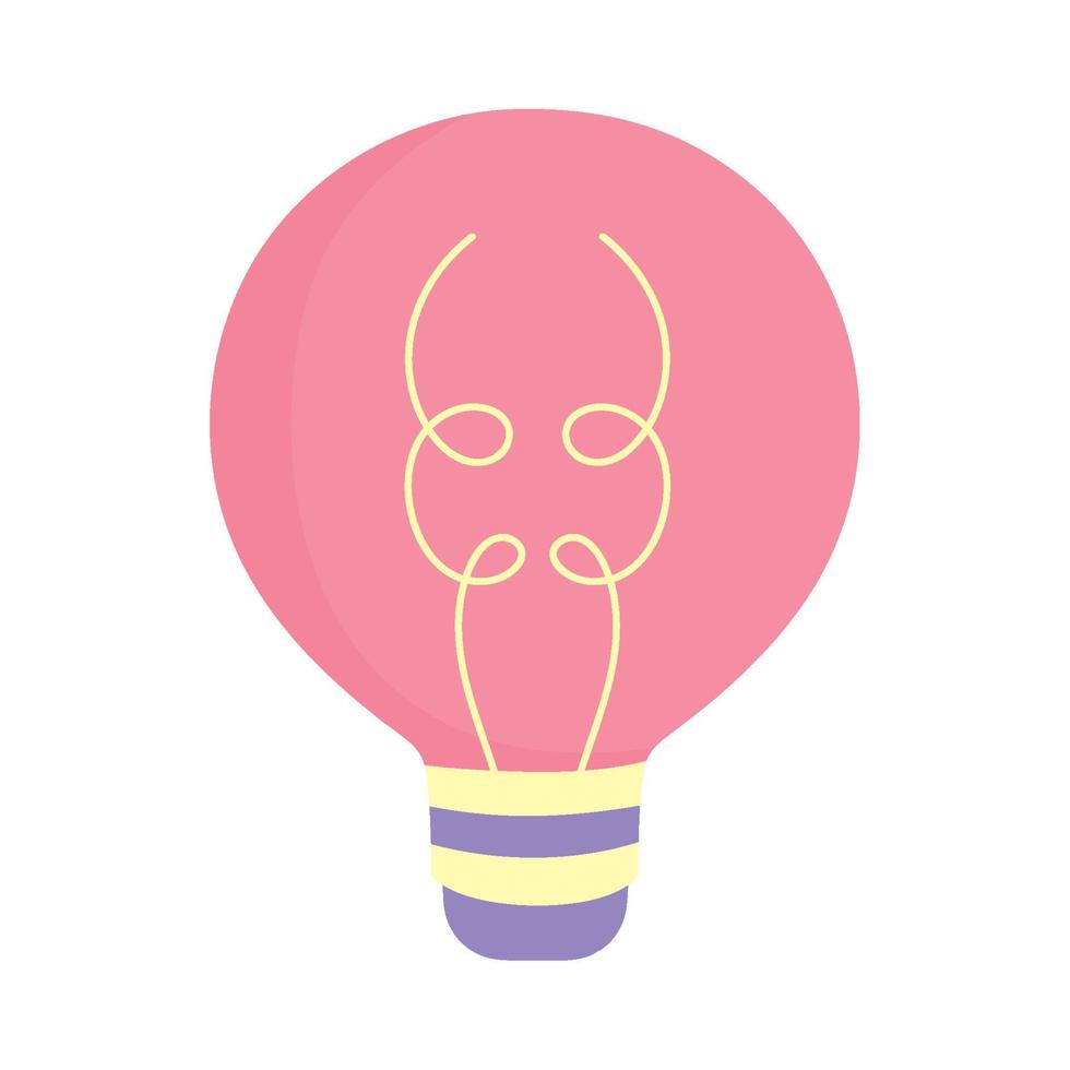 light bulb energy isolated icon design white background vector
