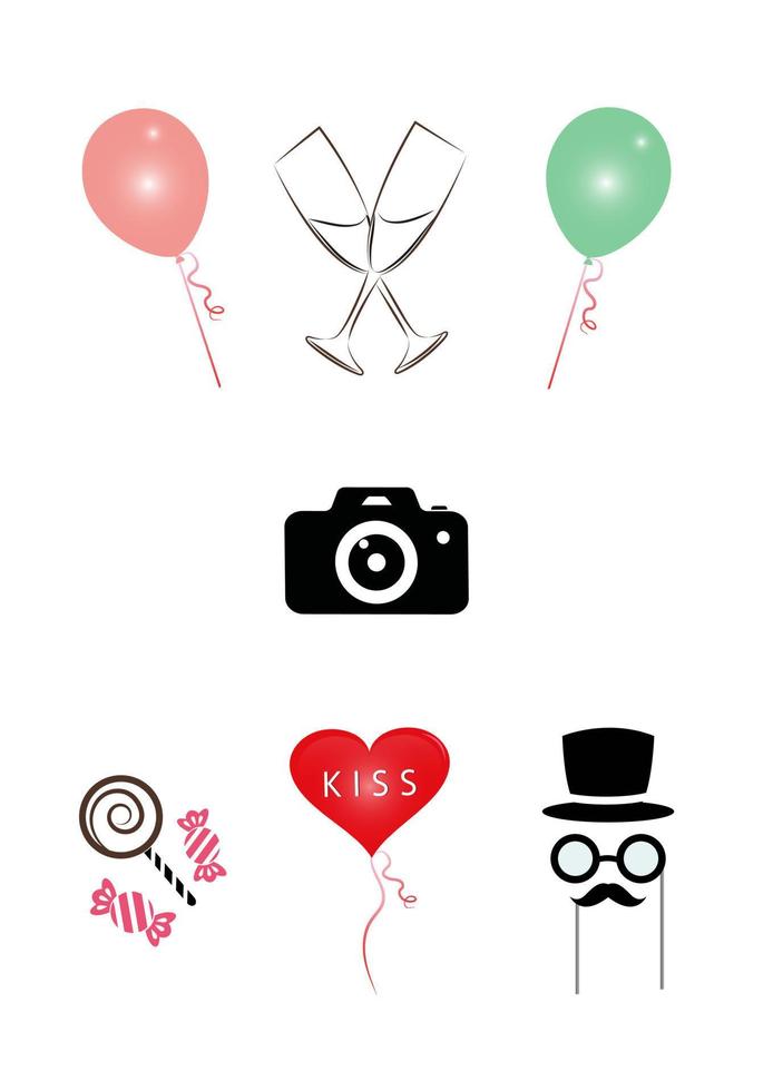 Event Objects Collection vector