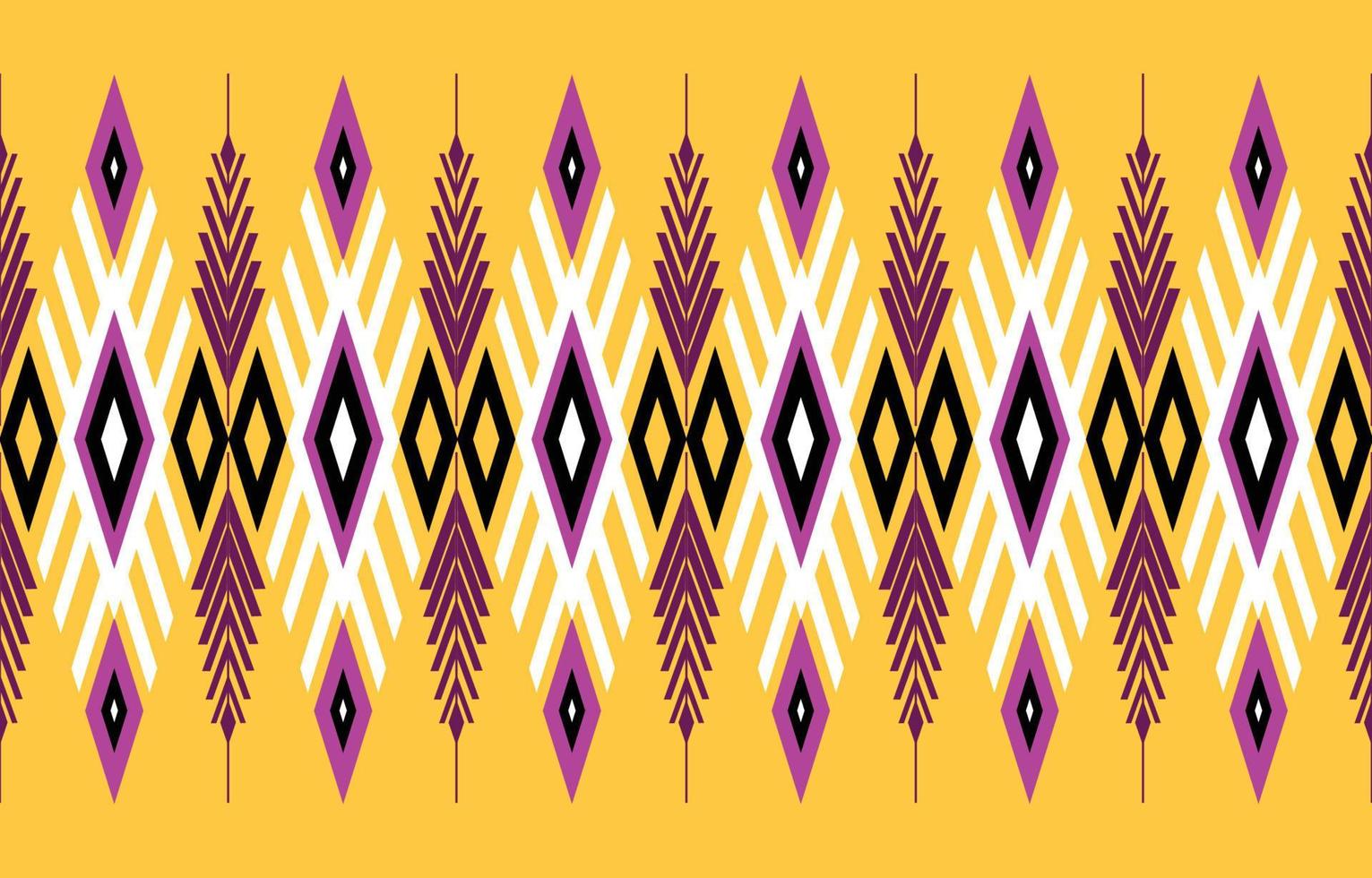 ikat seamless art style. Design for background, carpet, wallpaper, clothing, wrapping, Batik, fabric, backdrop, sarong, and Vector illustration. embroidery style