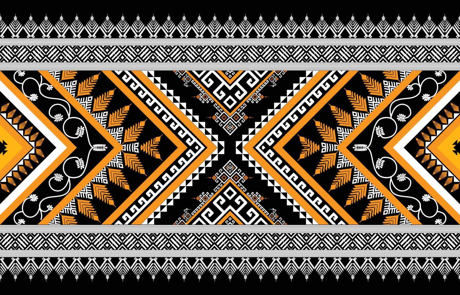 patrón étnico geométrico colorido. oriental, occidental, azteca, tribal tradicional. patrón sin costuras tela, azulejo, fondo, alfombra, papel pintado, ropa, sarong, envoltura, batik, tela, patrón vectorial. vector