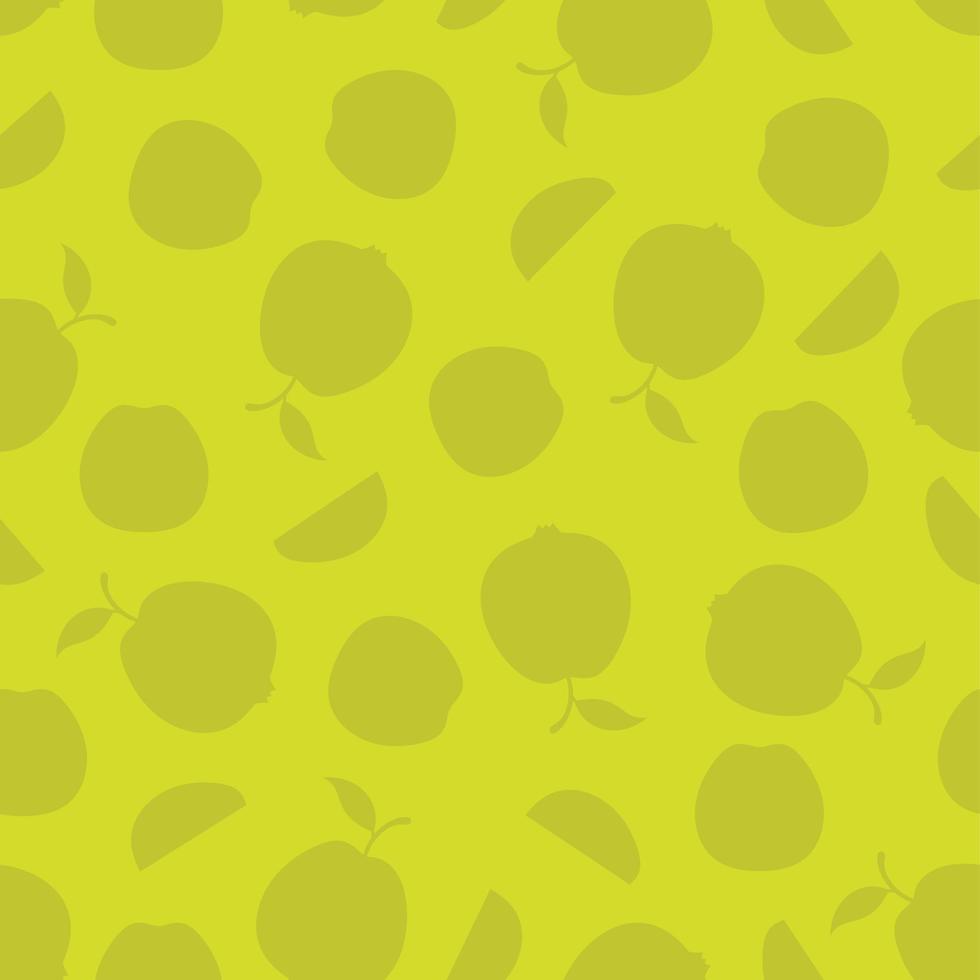 Fruit seamless pattern background vector