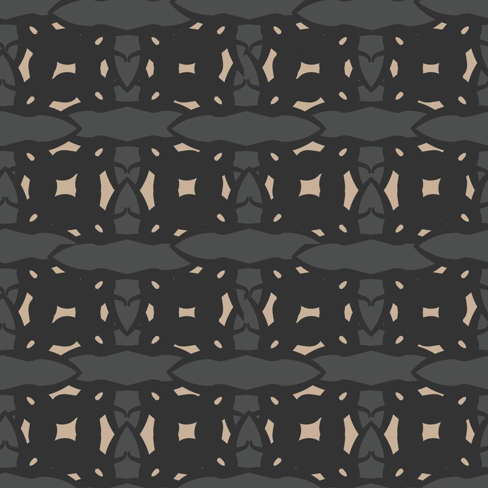 Vector Floral textured print.  Seamless pattern and background