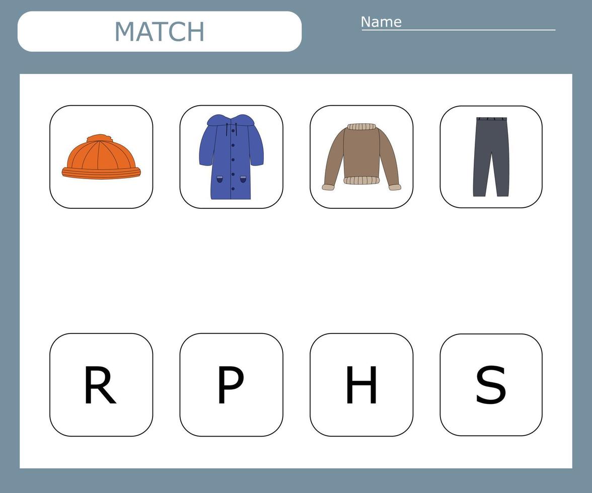 Educational games. Logic for children. vector