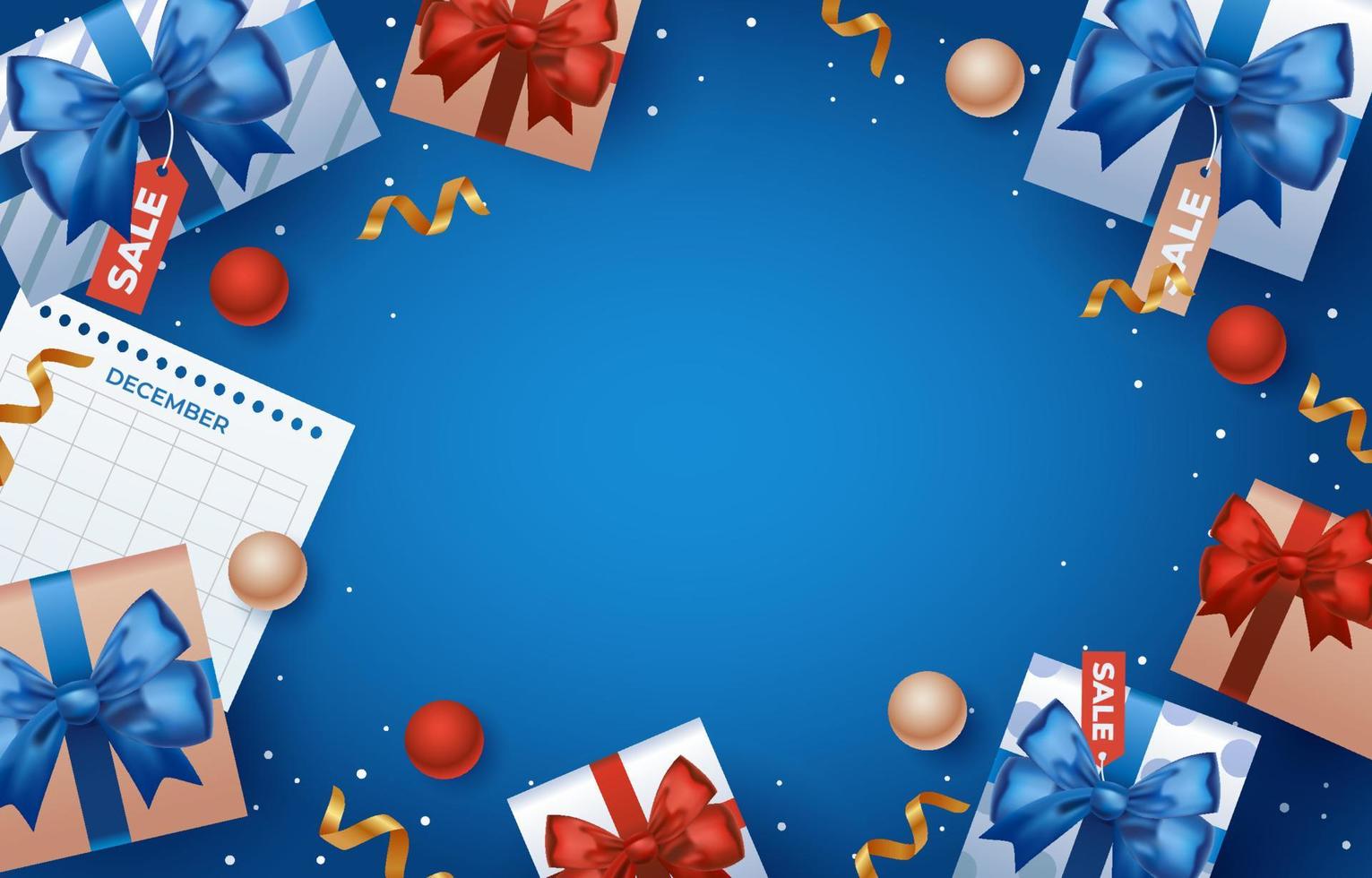 Boxing Day Background vector