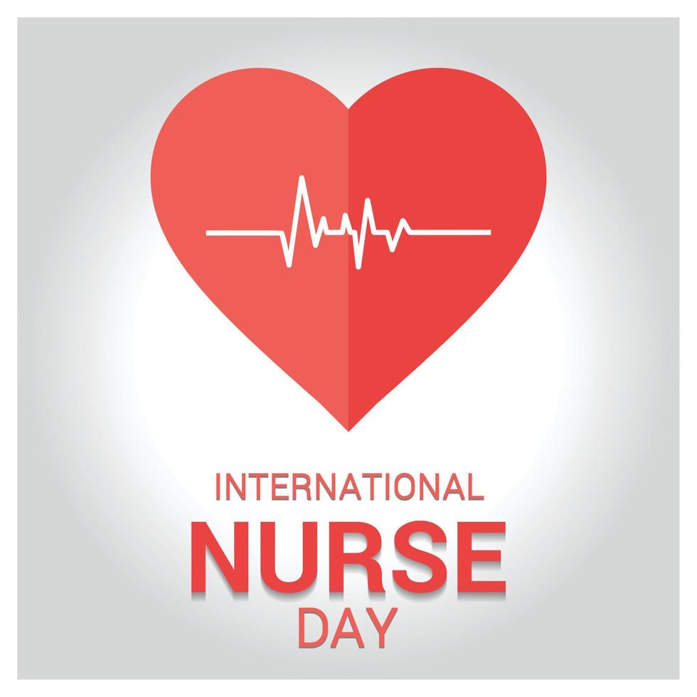 Happy Nurse day design vector