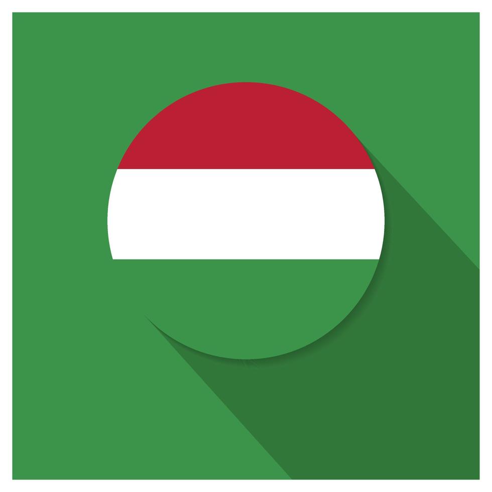 Hungary flag design vector