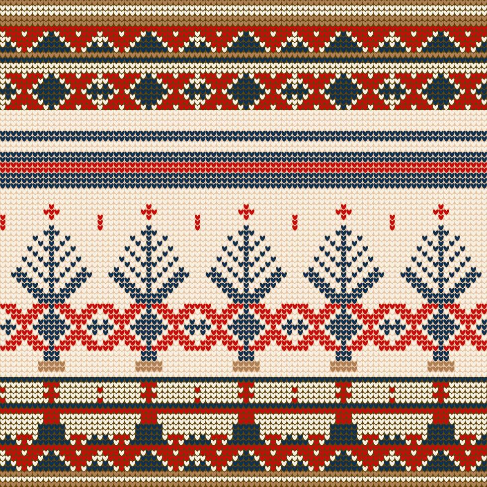Ugly Sweaters Seamless Pattern vector