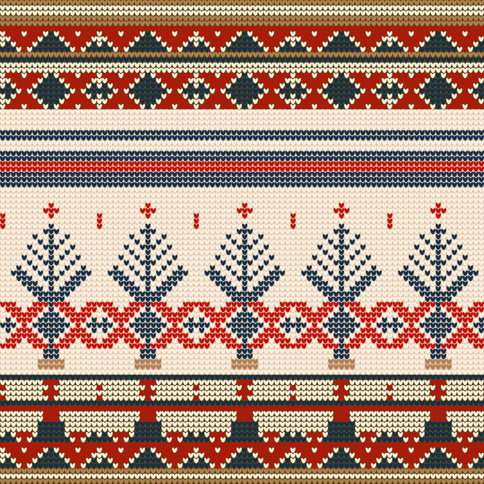 Ugly Sweaters Seamless Pattern vector