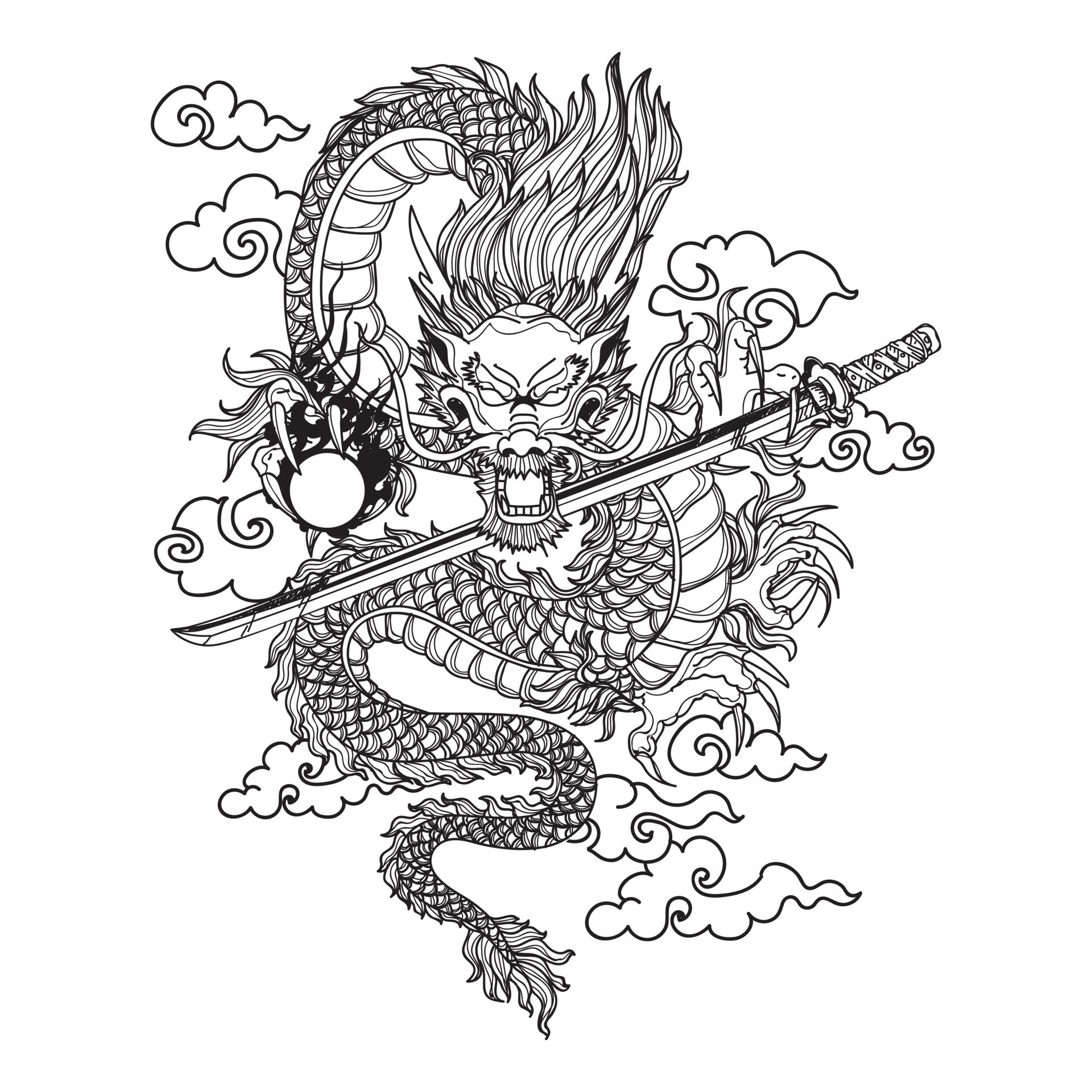 UPDATED 40 Powerful Japanese Dragon Tattoos