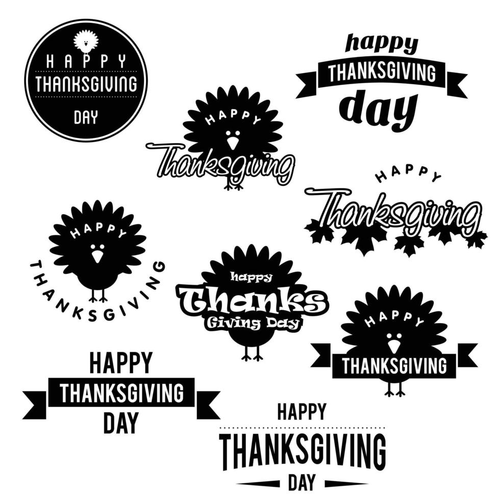 Happy Thanks giving day design vector