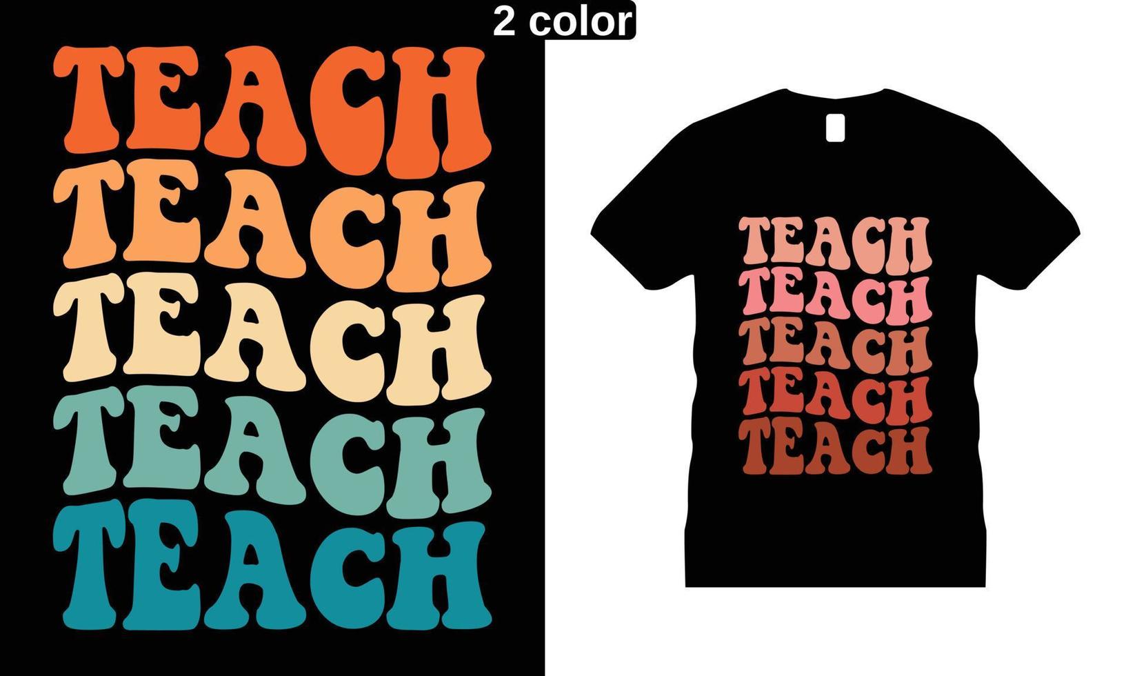 Retro, Wavy, Groovy t-shirt Design Vector. Hippie, T-Shirt, mug, sticker, vector