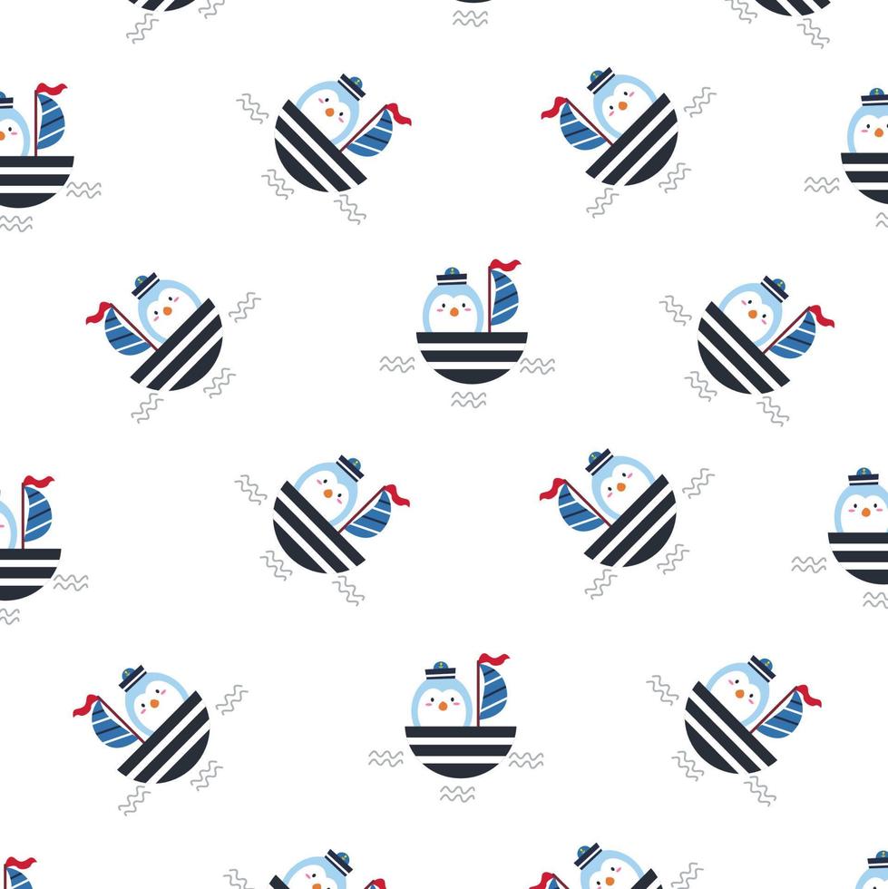 Cute animal character pattern suitable for wallpaper vector