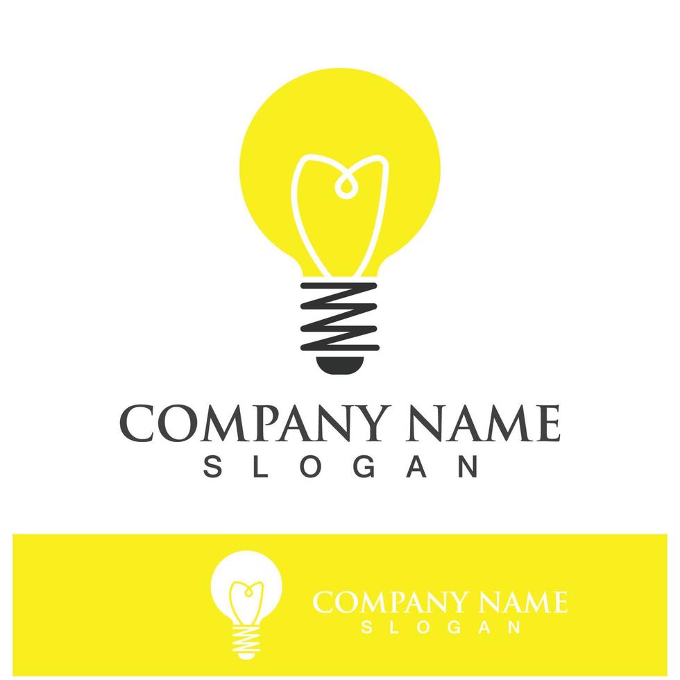 Light bulb icon vector symbol