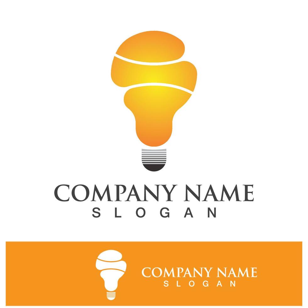Light bulb icon vector symbol
