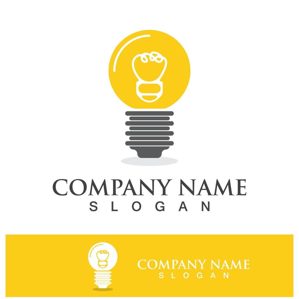 Light bulb icon vector symbol