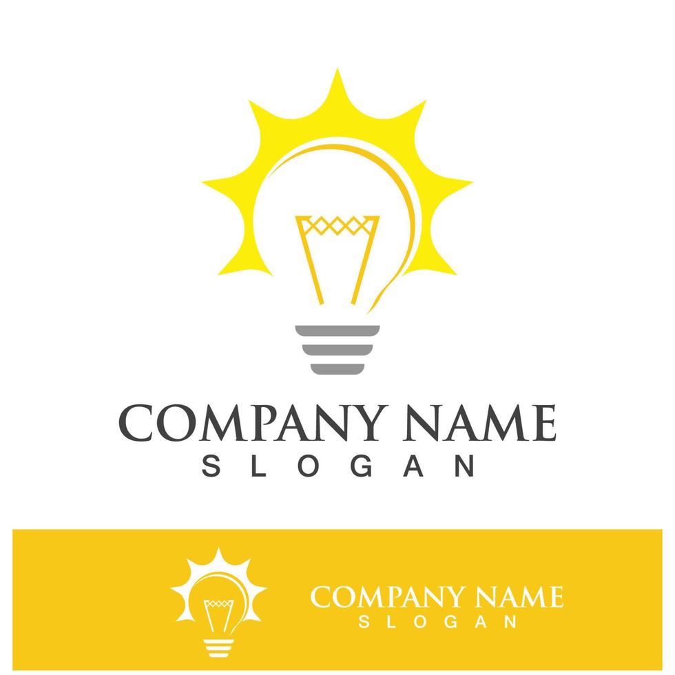 Light bulb icon vector symbol