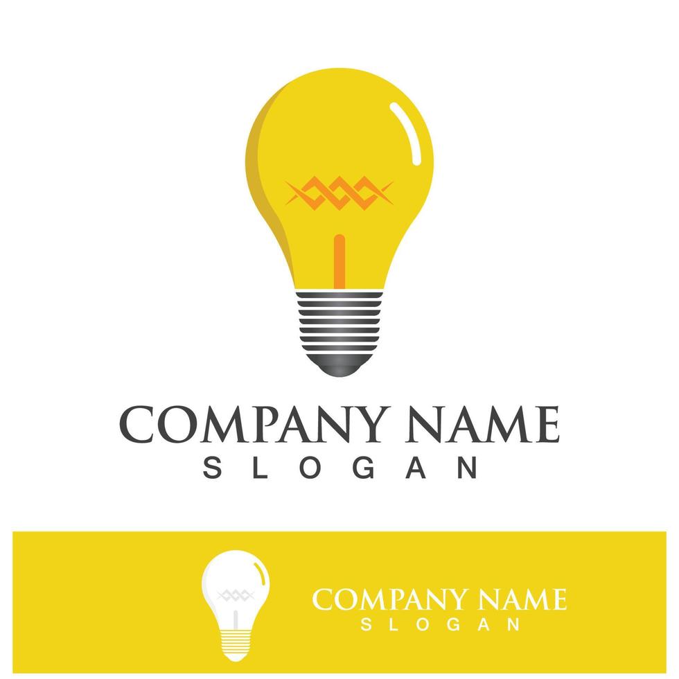 Light bulb icon vector symbol