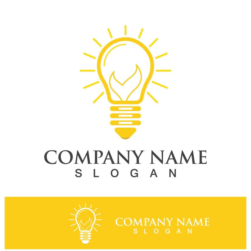 Light bulb icon vector symbol