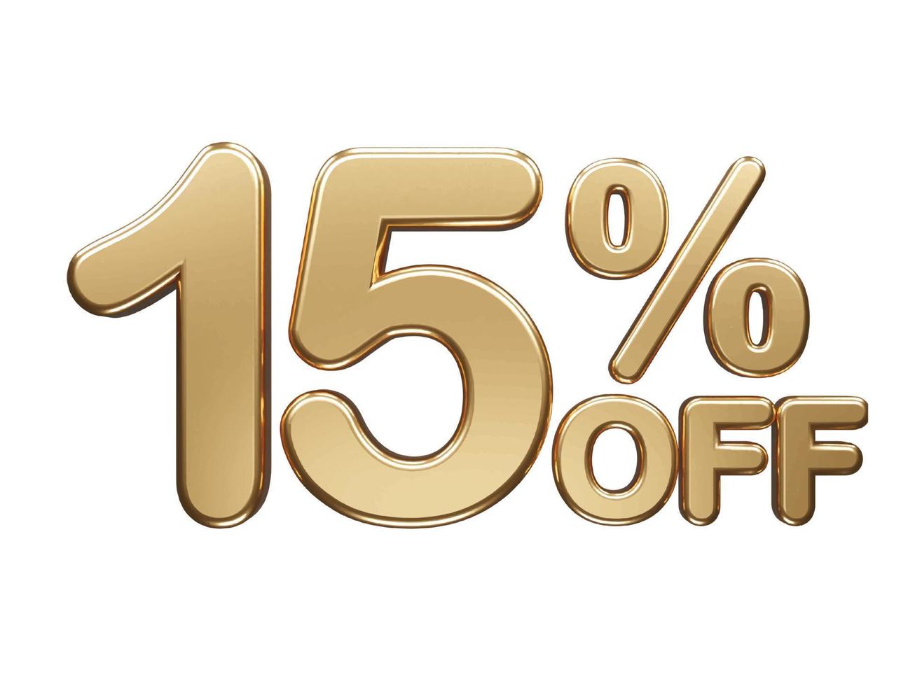 Percentage off text effect illustration 13270372 Vector Art at Vecteezy