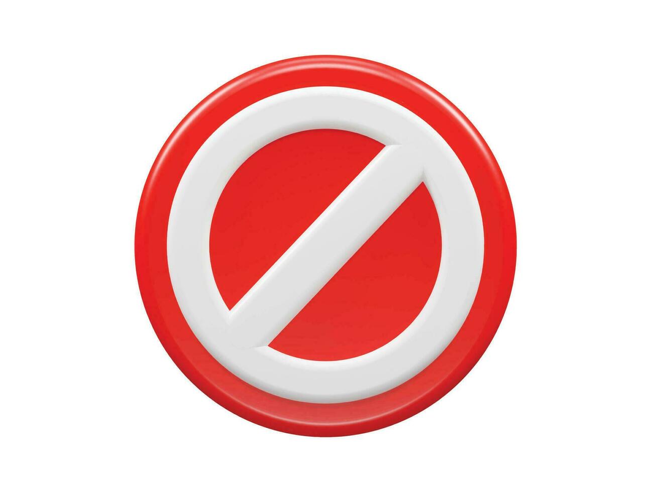 Interface icon 3d render illustration vector