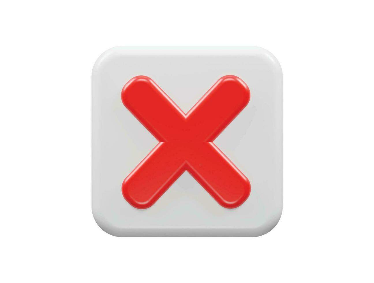Interface icon 3d render illustration vector