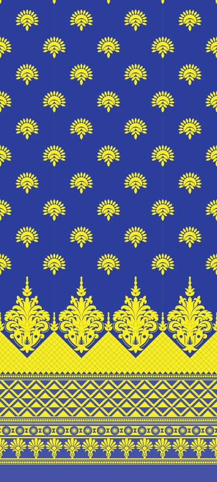 Seamless Floral Pattern in vector.Wild flowers, leaves, branches, candies repeat pattern design set.Handmade. Wallpaper, fabric or design of gift paper. vector
