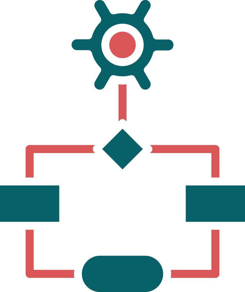 Workflow Icon Style vector