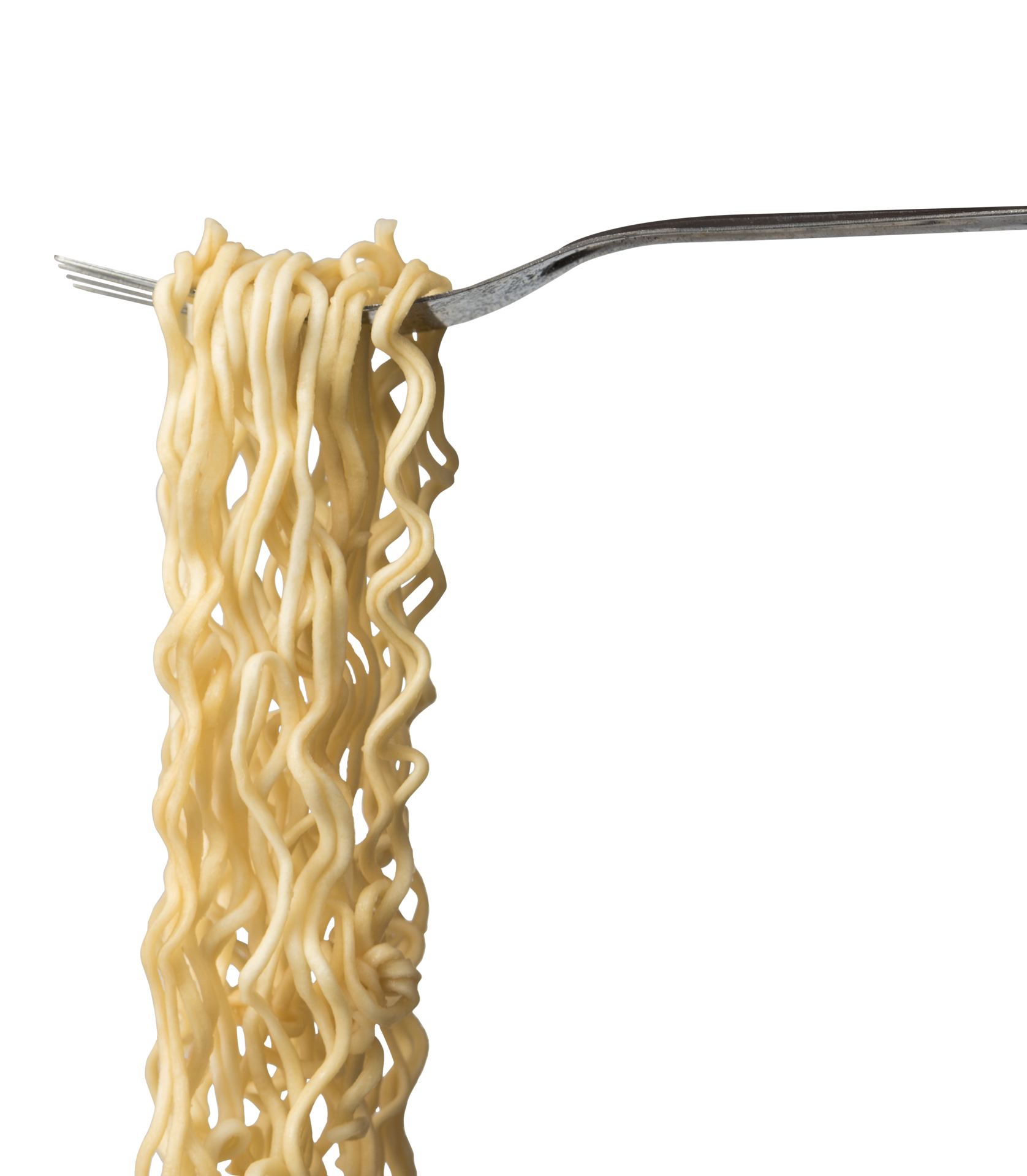 Holding fork, eating noodles isolated 13271565 PNG