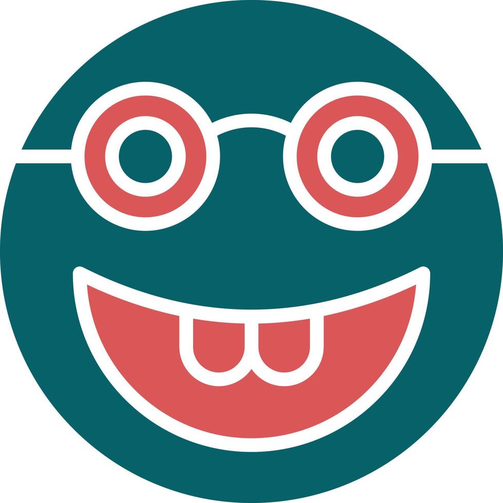 Nerd Icon Style vector