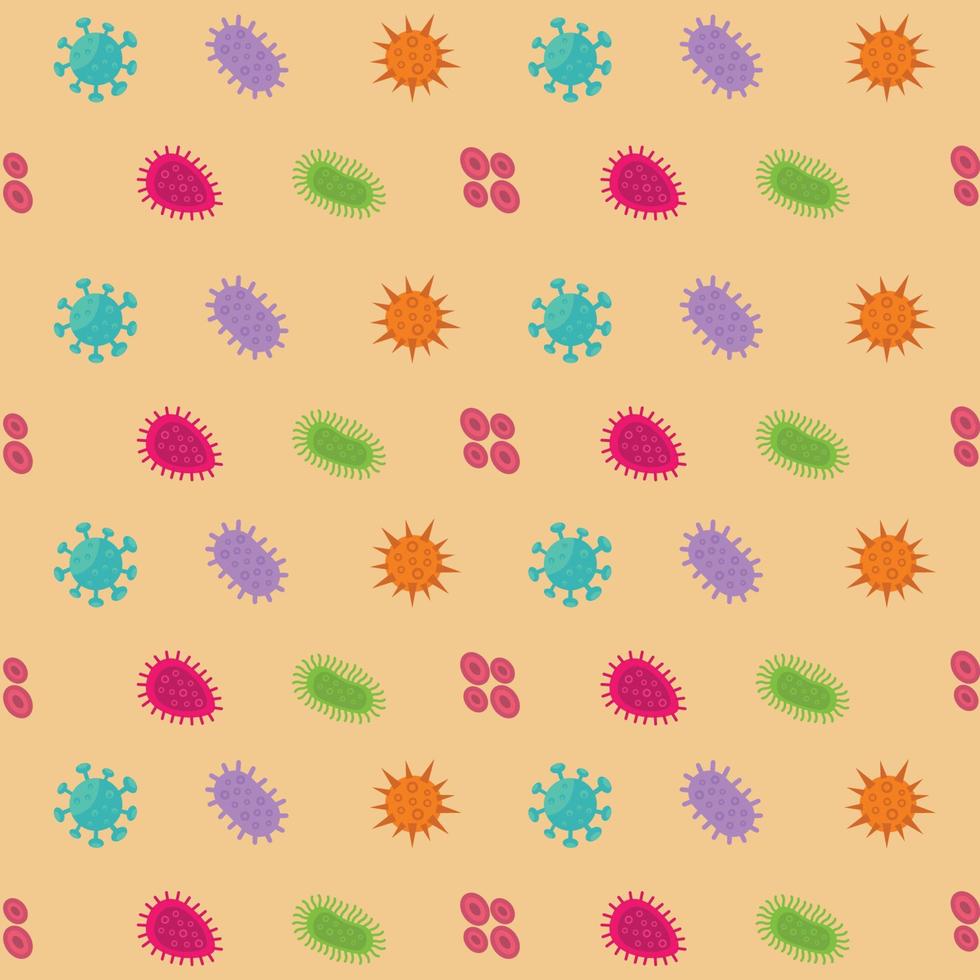 Virus corona covid19 pattern background vector illustration