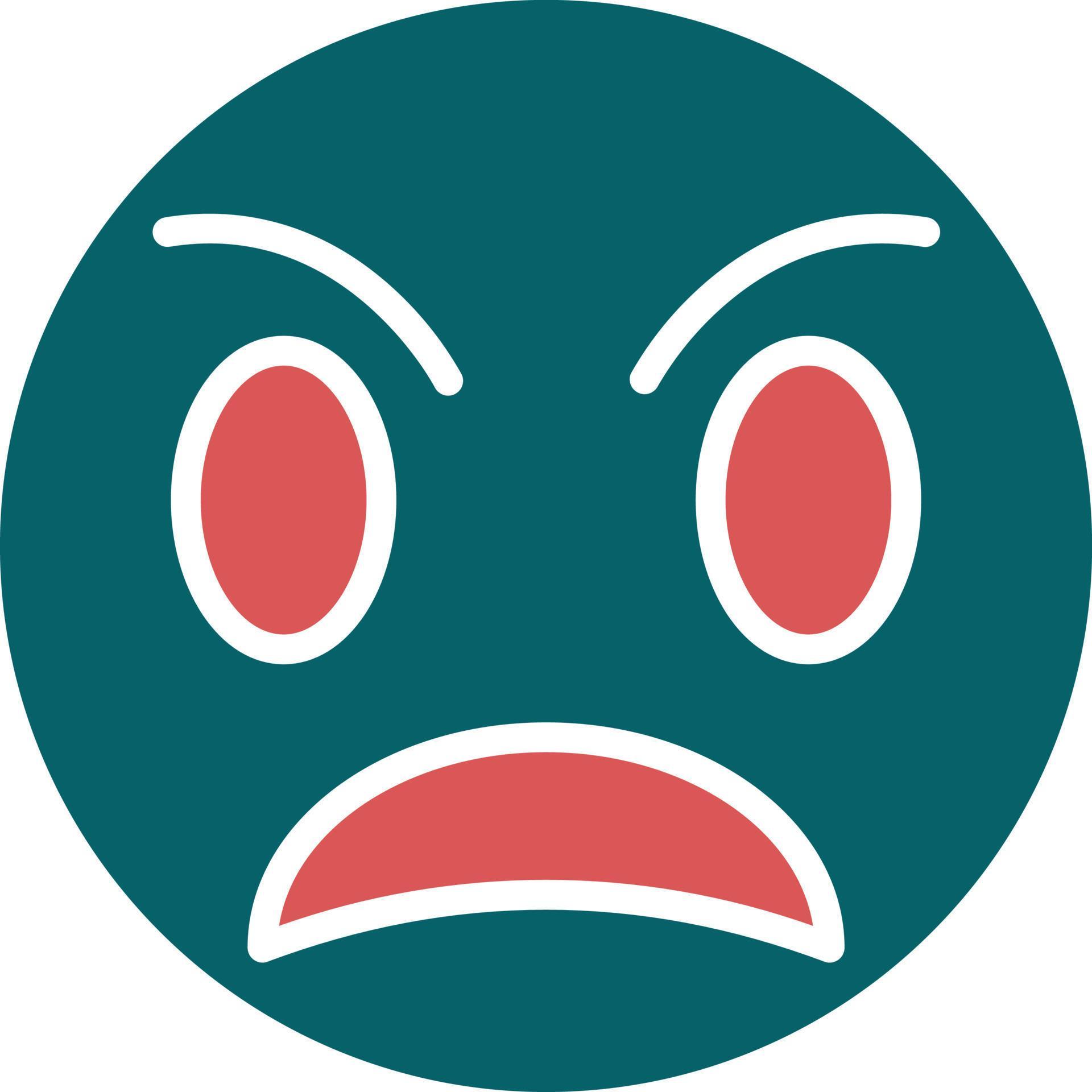 Mad Icon Style 13272095 Vector Art at Vecteezy