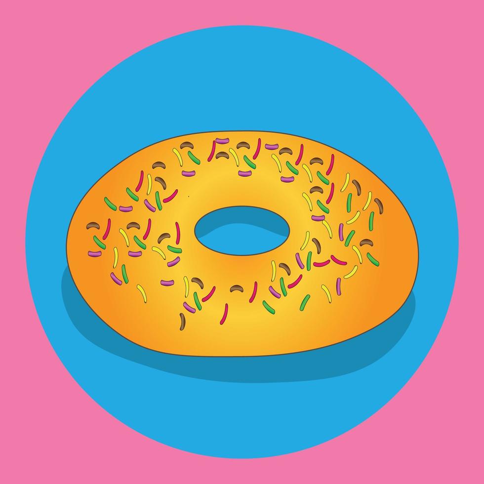 Donut vector design