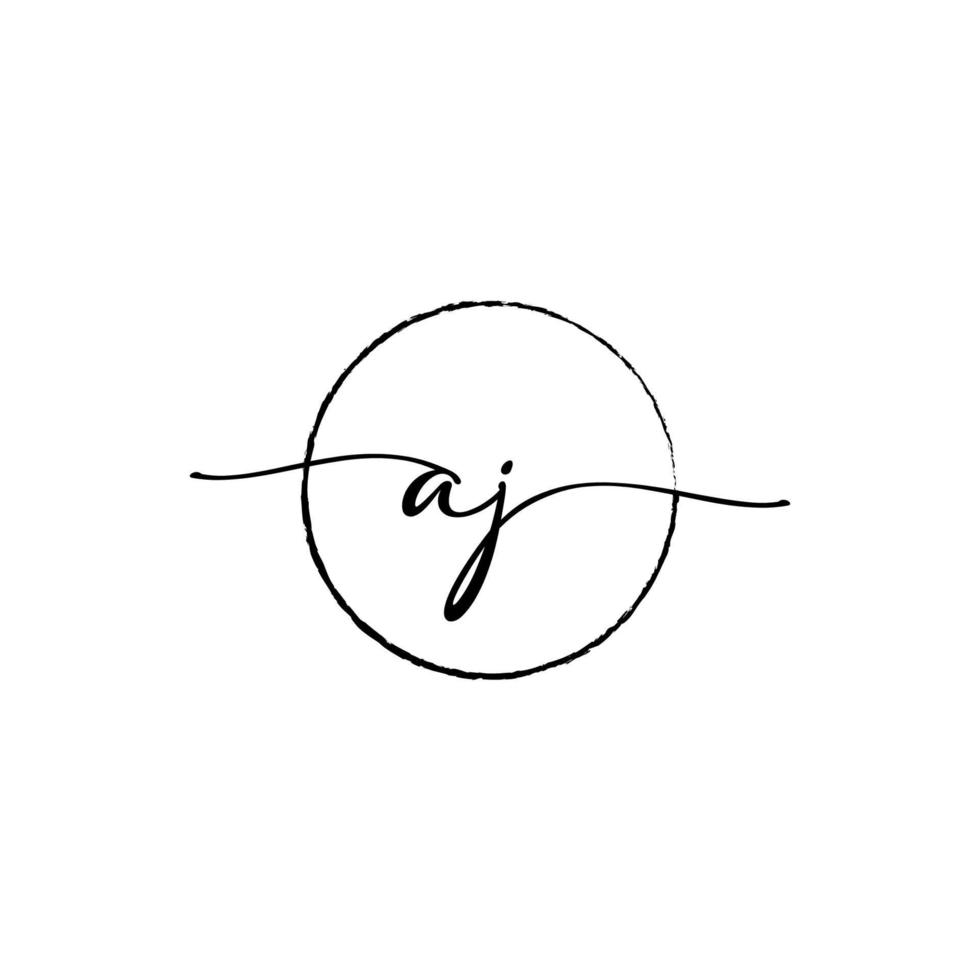 Initial beauty logo vector