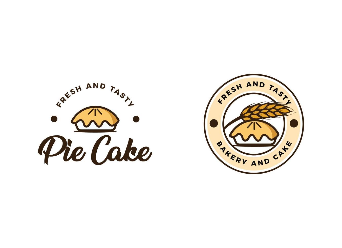 Fresh bread and bakery logo design concept. Croissant bakery logo vector