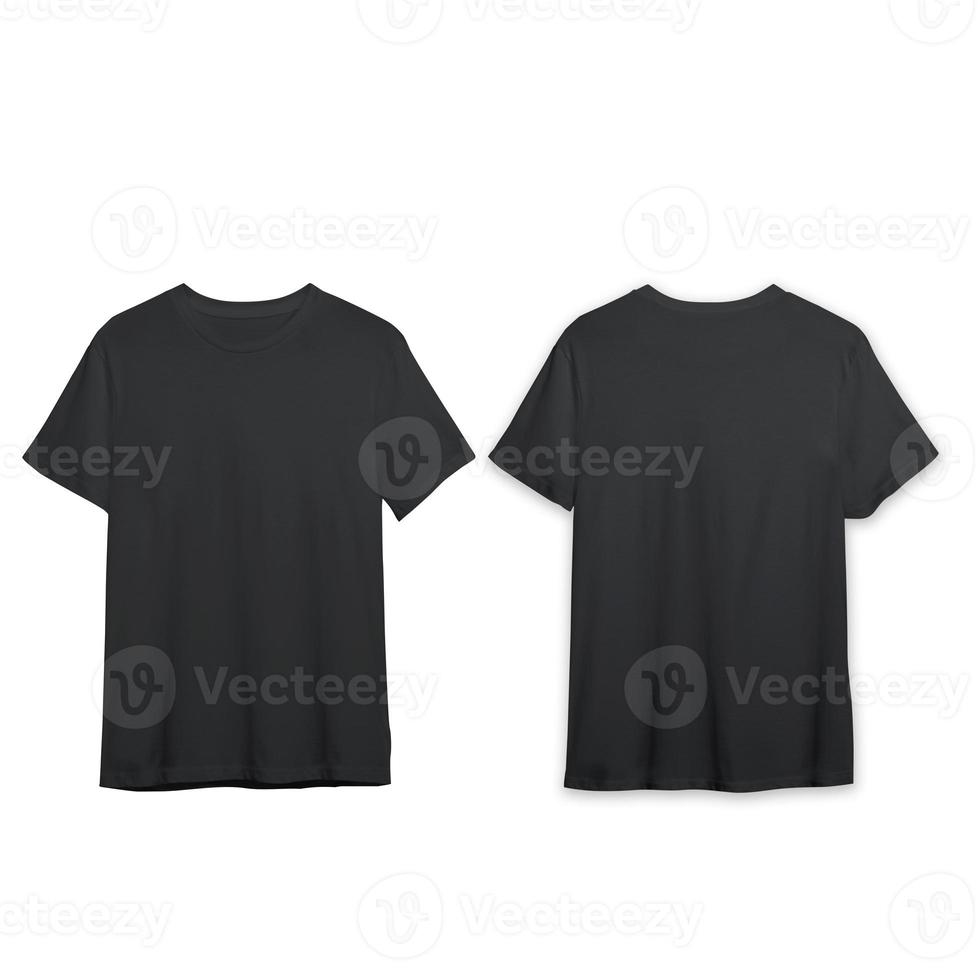 front and back tshirt white background photo