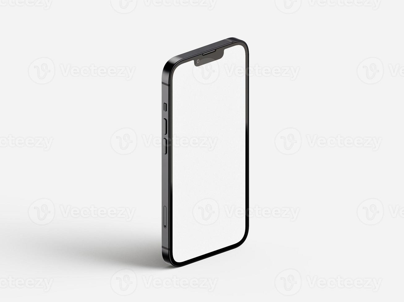 standing iphone 13 Mockups Design photo