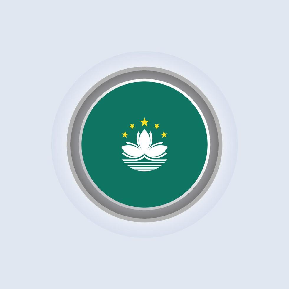 Illustration of Macau flag Template vector