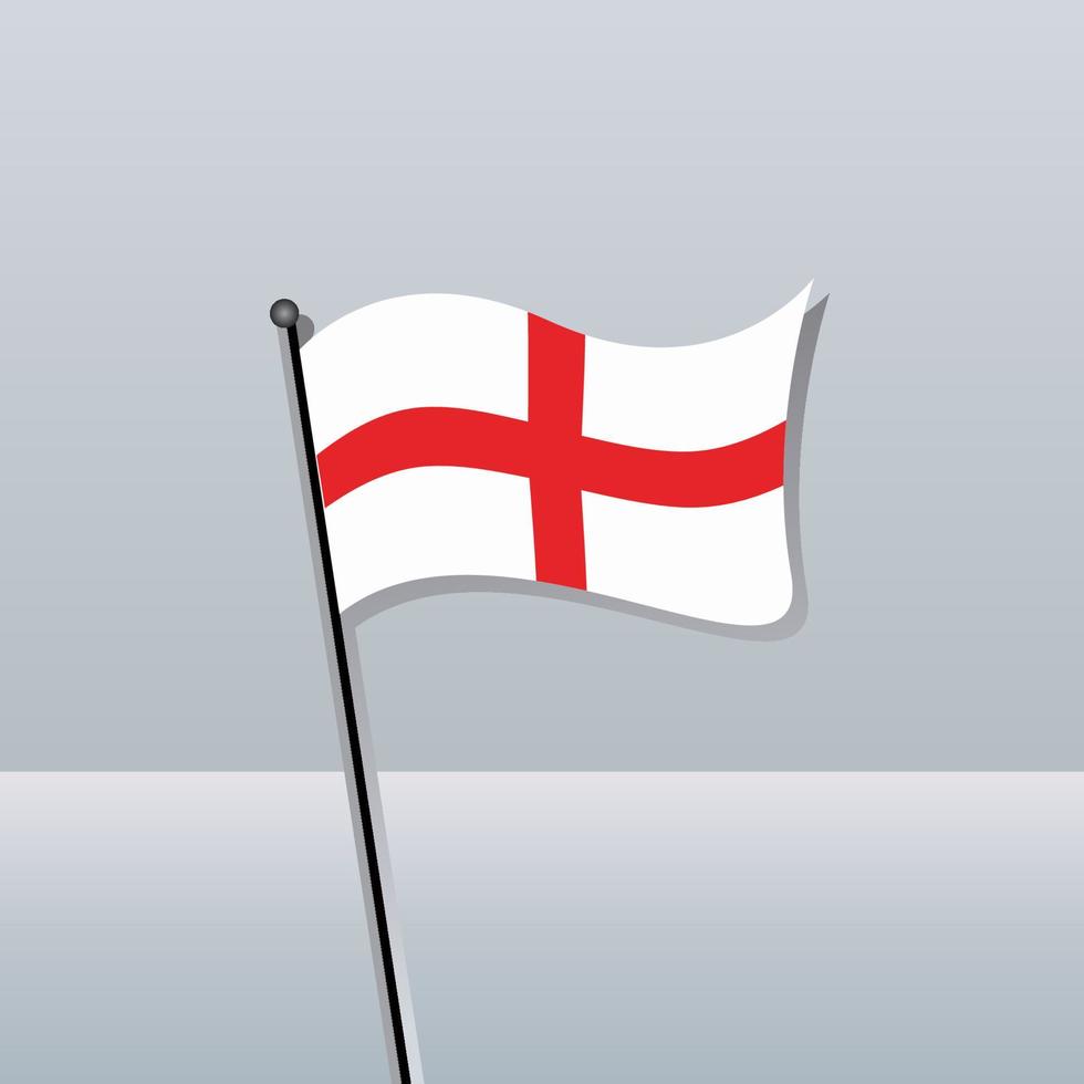 Illustration of England flag Template vector