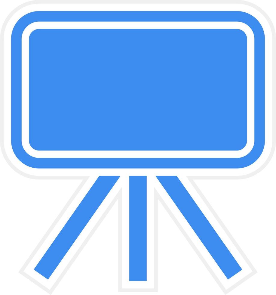 Blackboard Icon Style vector