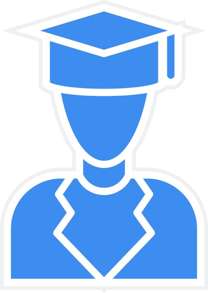 Professor Icon Style vector