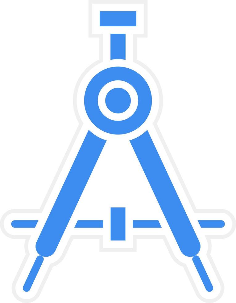 Compass Icon Style vector