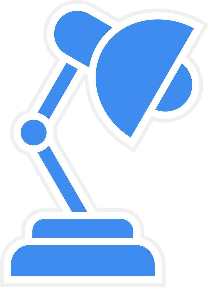 Desk Lamp Icon Style 13274110 Vector Art at Vecteezy
