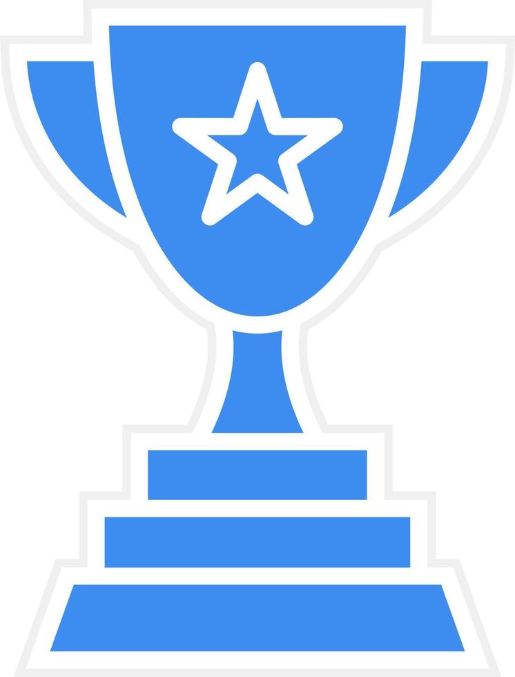 Trophy Icon Style vector