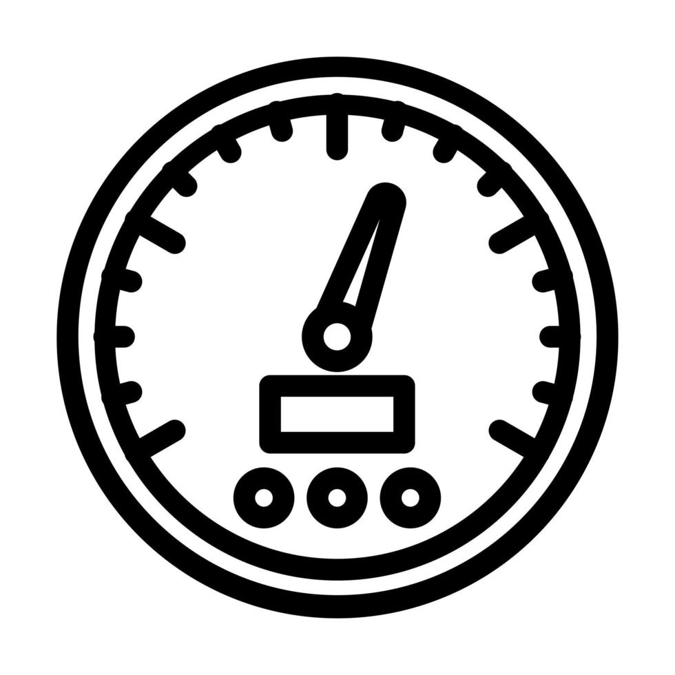 Speedometer Icon Design vector