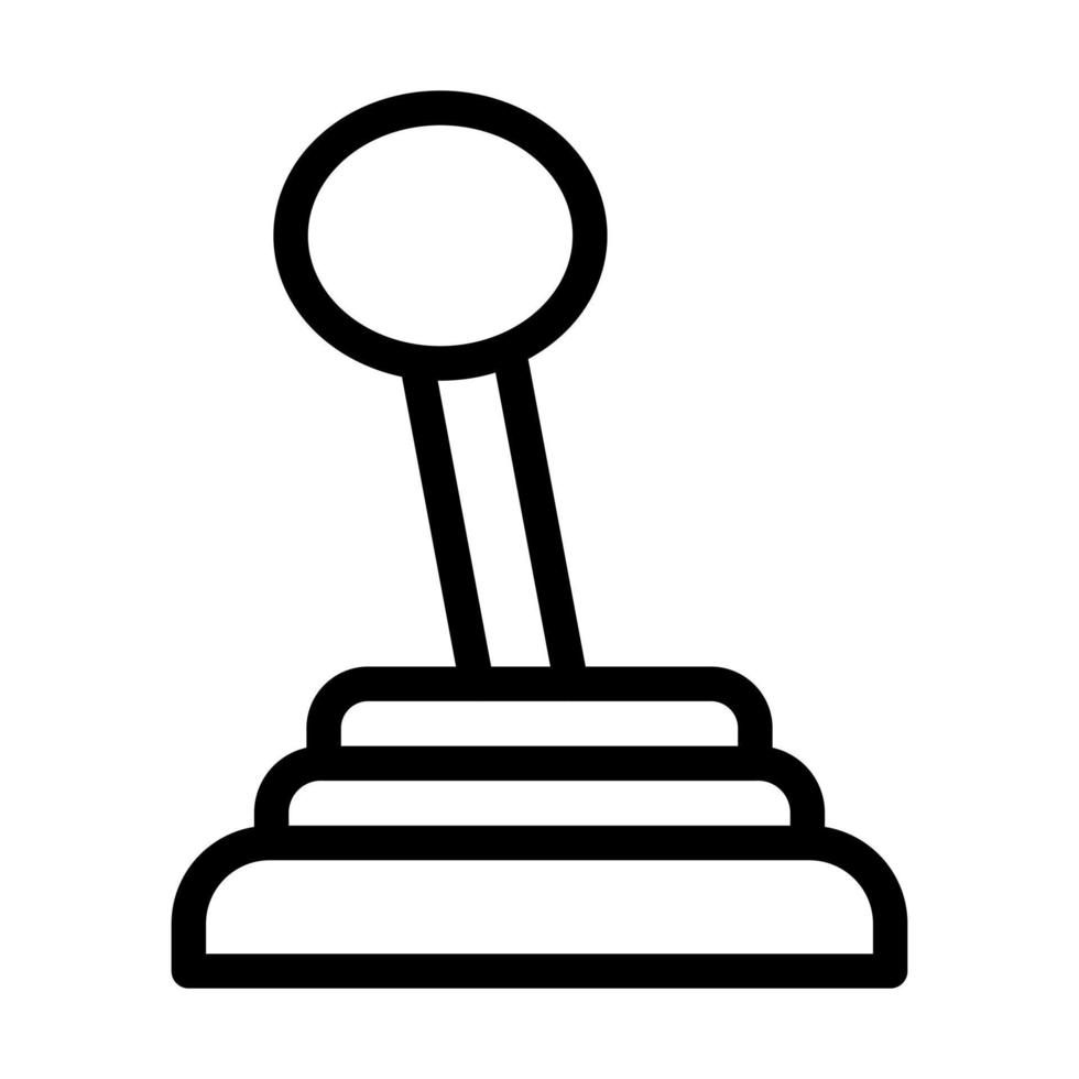 Gear Stick Icon Design vector