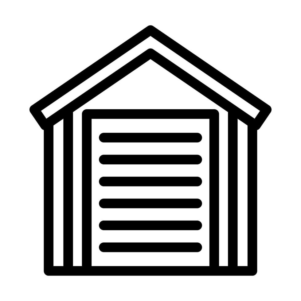 Garage Icon Design vector
