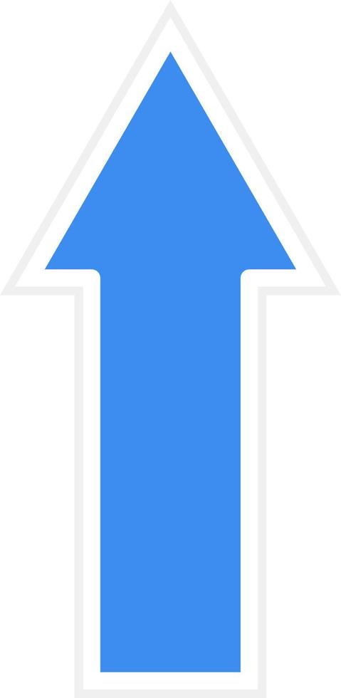 Up Arrow Icon Style vector